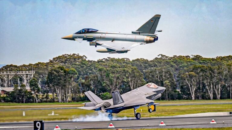 Spain Rejected The F-35 For A $7 Billion Eurofighter Deal & Left Its Navy Scavenging Retired US Marine Harriers Spain Rejected The F-35 For A $7 Billion Eurofighter Deal & Left Its Navy Scavenging Retired US Marine Harriers