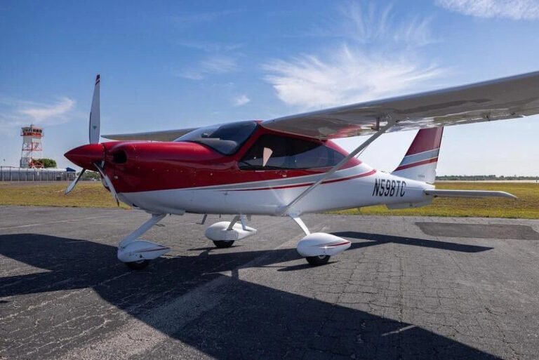 2022 Tecnam P2010 [Credit Lone Mountain Aircraft].