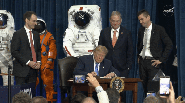 Trump Orders Plan For U.S. Space Academy