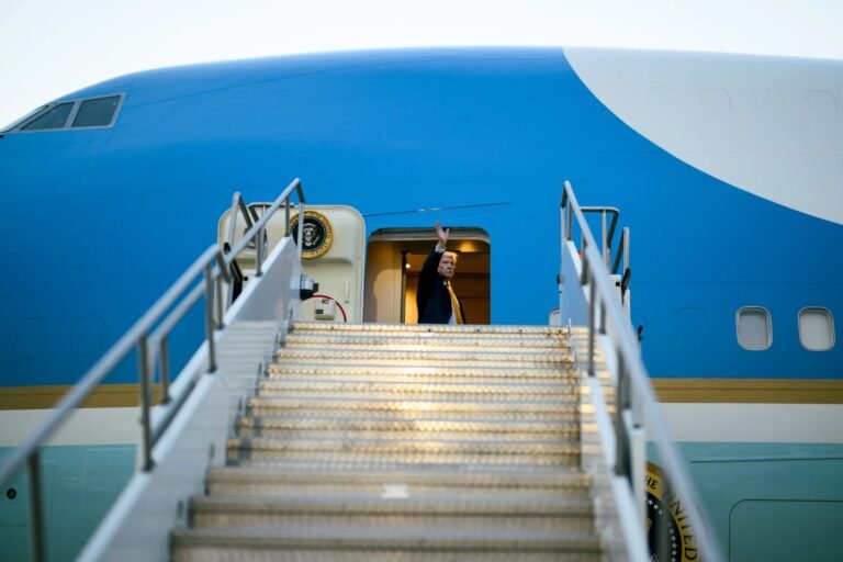 Trump secretly switched Air Force One jets over Iran threat