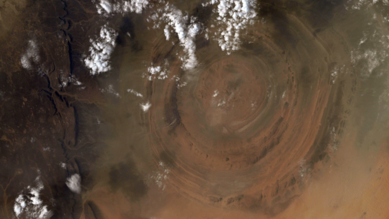 Try not to be hypnotized by the 'Eye of Africa' photo of the day for Aug. 20, 2026