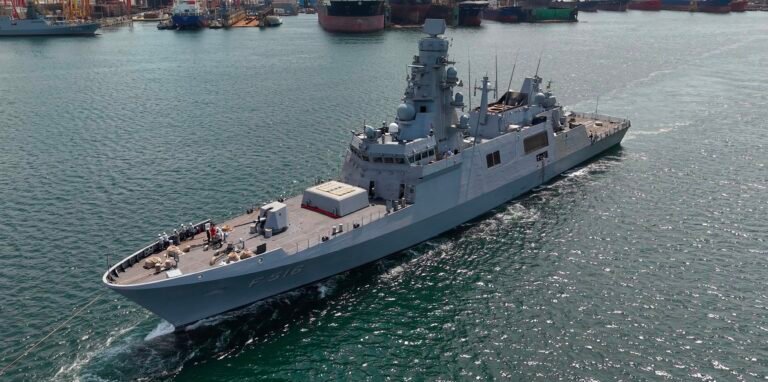 Türkiye’s Second I-Class Frigate Begins Sea Acceptance Trials