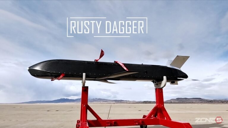 U.S. Navy Awards Contract For Zone 5’s Combat-Proven Rusty Dagger Cruise Missile Zone 5's Rusty Dagger is one of the two primary acquisitions for PAE Fires in its CHAOS missile program. (Zone 5 Photo)