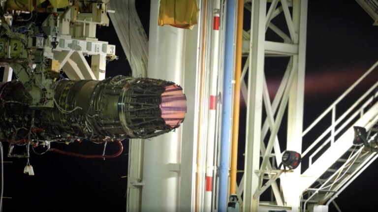 Video: Shield AI and GE Aerospace test thrust-vectoring F110 engine for X-Bat Video: Shield AI and GE Aerospace test thrust-vectoring F110 engine for X-Bat