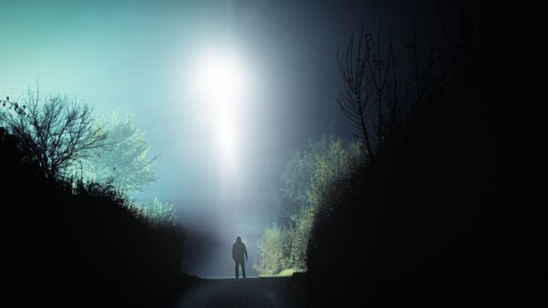 ‘We Want to Believe’ book explores the reality of UFOs: ‘It’s always going to be more likely that someone is wrong about what they saw’ (interview) a person looks up at a bright light in the sky