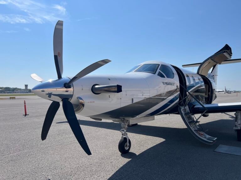 Pilatus aircraft [Credit: Tripp Thurston]