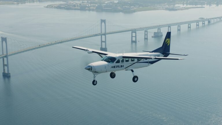 There are more than a dozen companies, such as Boston-based Merlin, identified as working on products that will use programming performed by AI or will collect information that the technology will process for use in a final software product destined for a cockpit. [Credit: Merlin]