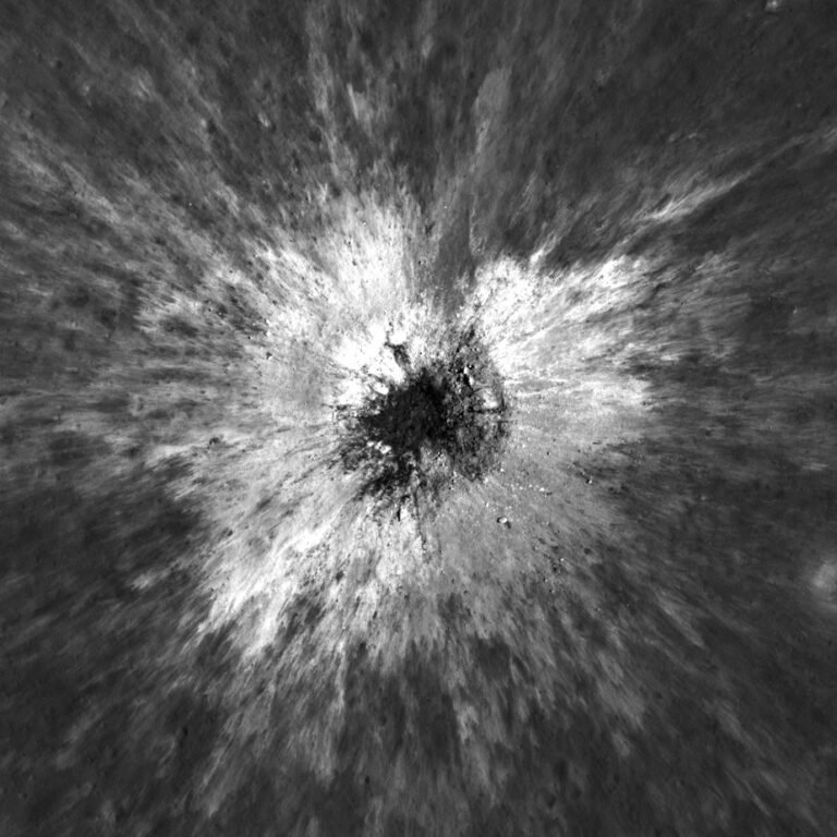 APOD: 2026 September 23 - A New Lunar Crater: McGetchin