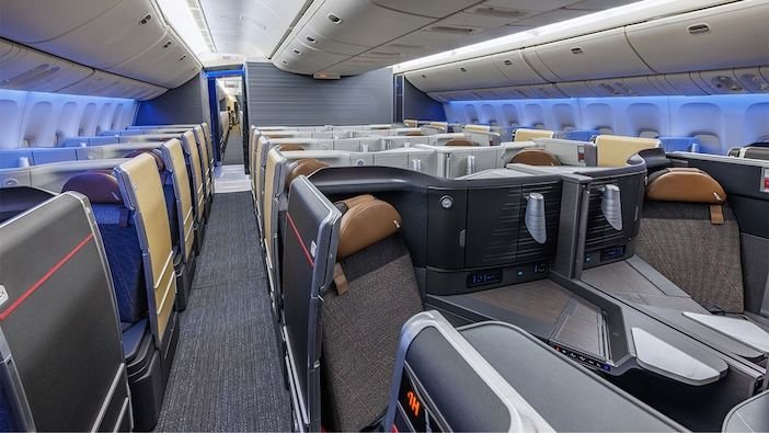 American Airlines unveils its first premium-heavy retrofitted Boeing 777-300ER American Airlines unveils its first premium-heavy retrofitted Boeing 777-300ER