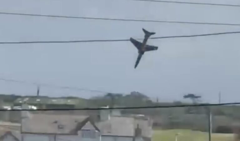 BREAKING Royal Air Force Hawk aircraft crashed shortly after taking off from RAF Valley