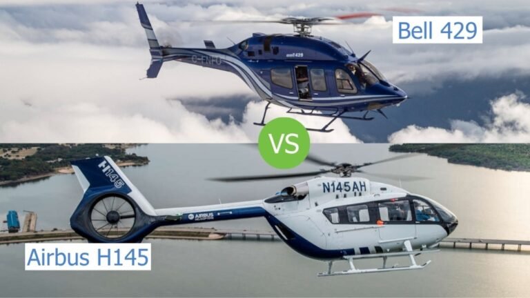 Bell 429 vs. Airbus H145: speed and reach against cabin and payload Bell 429 vs. Airbus H145: speed and reach against cabin and payload