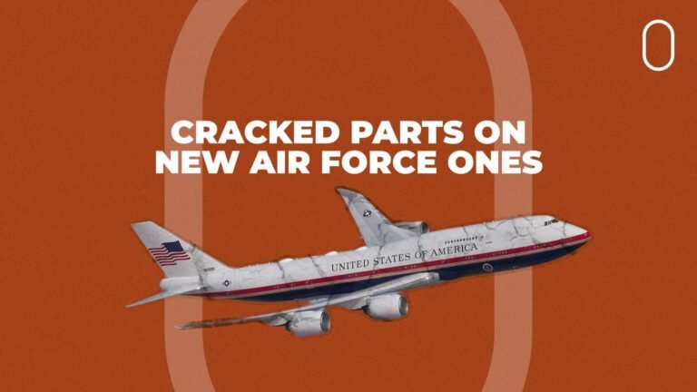 Boeing Now Fixing Cracked Parts On New Air Force One 747-8s Amid $3 Billion In Cost Overruns Boeing Now Fixing Cracked Parts On New Air Force One 747-8s Amid $3 Billion In Cost Overruns