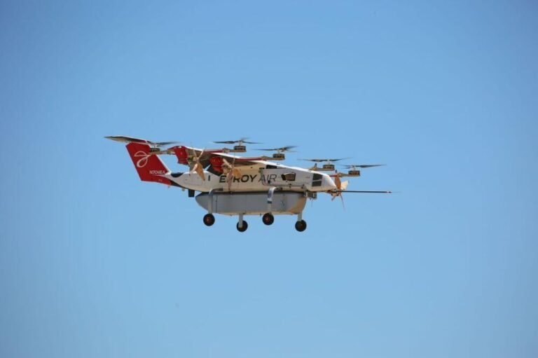 Chaparral is designed to carry more than 500 lb. of cargo over ranges of up to 450 mi. Credit: Elroy Air