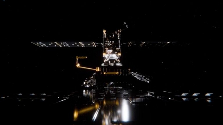 ClearSpace to advance Phoenix satellite life-extension spacecraft Artist’s rendering of ClearSpace’s Phoenix servicing spacecraft approaching a client satellite in orbit above Earth