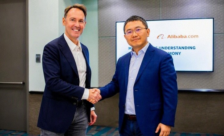 DHL and Alibaba to explore how AI can improve logistics for SMEs Tim Robertson, executive vice president accelerated digitalization, DHL Global Forwarding and Kuo Zhang, president of Alibaba.com