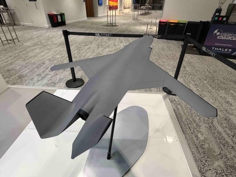 Debrief: Boeing Details Digital Benefits Of MQ-28 Development model of boeing australia's mq-28 blk. 3 version