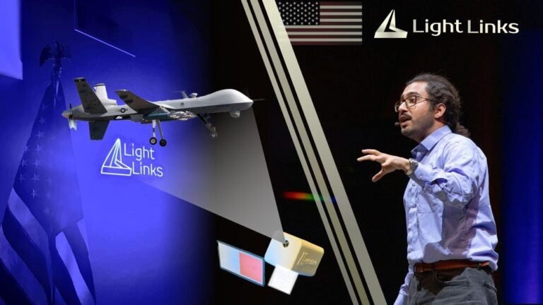 Debrief: Telling Drone Friend From Drone Foe With Laser Light Firouz Vafadari, Light Links CEO