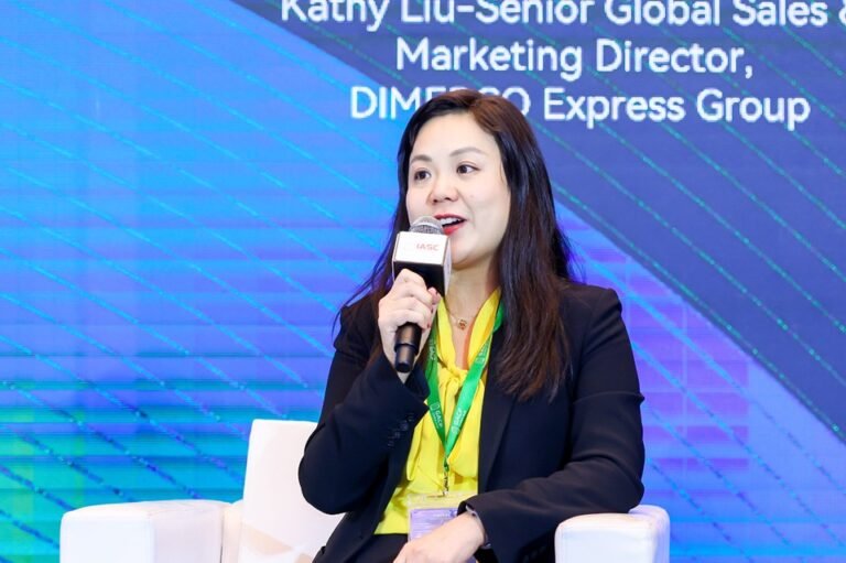 Kathy Liu speaking at the 2023 IASC Leadership Summit