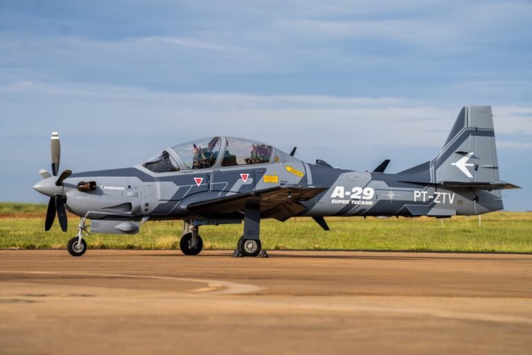 Embraer working with undisclosed Super Tucano operator to add counter-UAS capability Embraer working with undisclosed Super Tucano operator to add counter-UAS capability