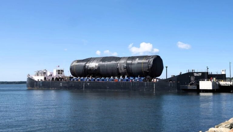 First Virginia Payload Module (VPM) Spotted for U.S. Navy’s Block V Submarines First Virginia Payload Module (VPM) Spotted for U.S. Navy's Block V Submarines