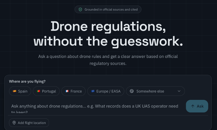 Flyby Guys launches Drone Assistant regulatory intelligence platform Flyby Guys launches Drone Assistant regulatory intelligence platform