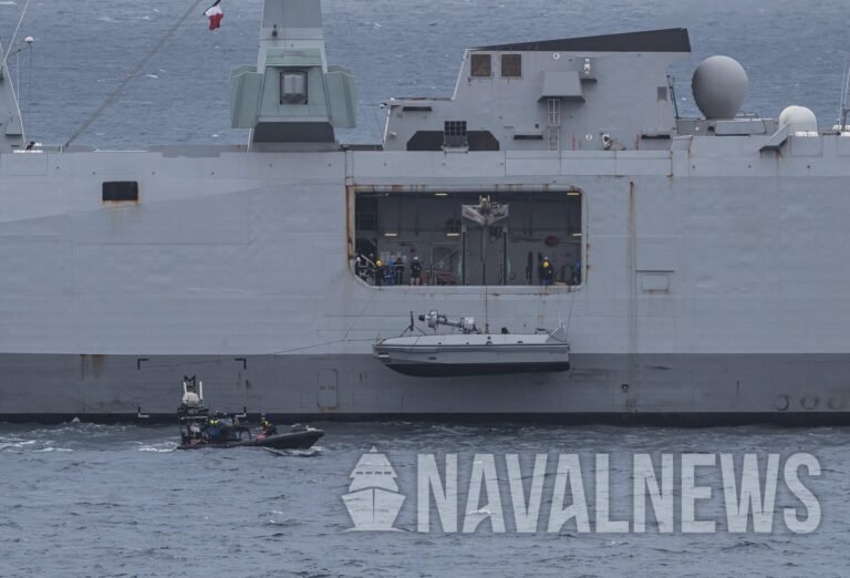 France Launches Procurement for New Embarked Long-Endurance USV Seaquest-S USV FREMM Frigate trials