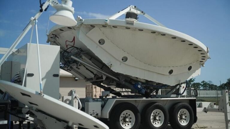 U.S. Space Force's Meadowlands mobile electromagnetic warfare system