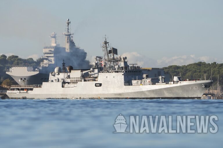 INS Trishul Arrives in Toulon Sporting Recent Upgrades INS Trishul Arrives in Toulon for Exercise Varuna