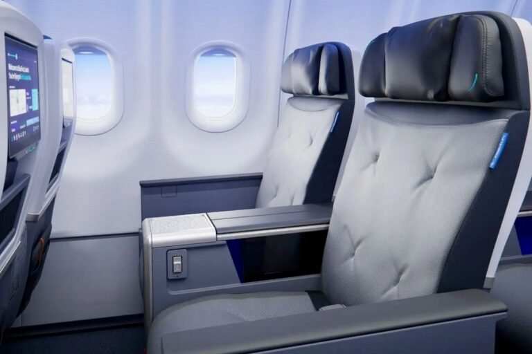 JetBlue unveils its first domestic first-class cabin
