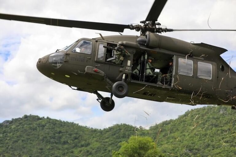 Korean Air Partners With TAI For Thai Black Hawk MRO Royal Thai Army UH-60 black hawk helipcopter