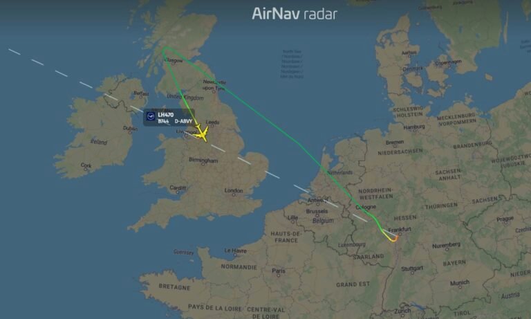Lufthansa LH470 to Toronto declared an emergency and diverted to Manchester Lufthansa LH470 to Toronto declared an emergency and diverted to Manchester