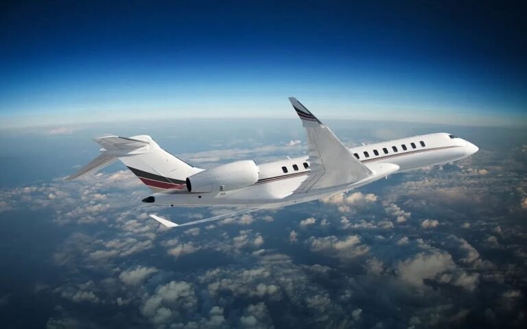 NetJets Plans Private Terminal in Texas, Filings Show NetJets Bombardier Global 8000 private jet