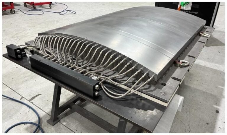 Stamp Form Die mold after final processing, with other elements added. Photo via Baker Industries.