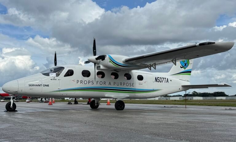 Props For A Purpose, an all-volunteer aviation group that relies on privately owned aircraft to provide relief efforts, has a 10-year lease to use Tecnam’s twin-engine workhorse, the P2012 Traveller. [Credit: Tecnam Aircraft]