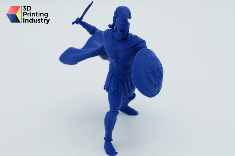 Greek Soldier 3D Print Results. Photo by 3D Printing Industry