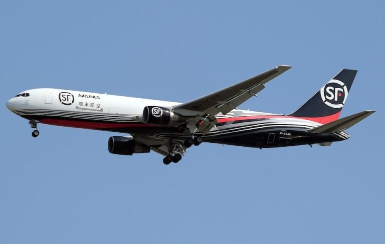 SF Airlines adds Singapore flight as it expands at its first overseas hub SF Airlines Express Boeing 767 Omid Behzadpour : Shutterstock.comshutterstock_2243165181