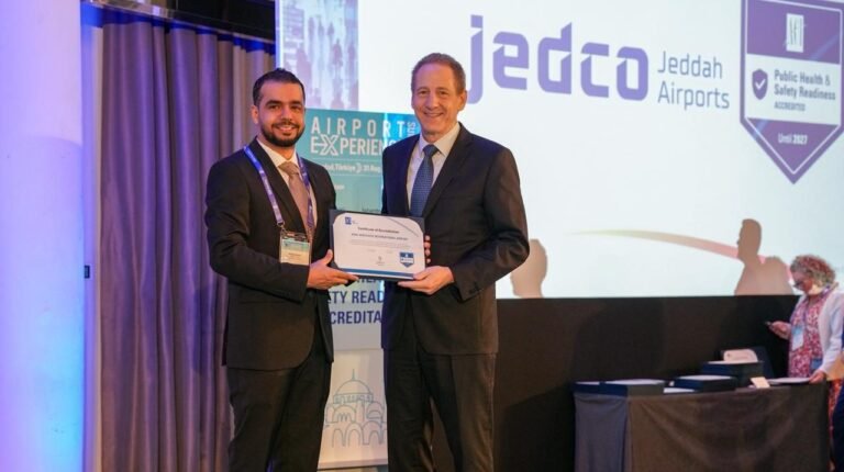 Jeddah's King Abdulaziz airport earns ACI Level 4 customer experience accreditation.