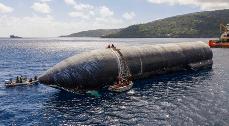 SpaceX Retargets Starship Flight For Sept. 28 Credit: SpaceX Caption: As SpaceX prepares for its 14th Starship flight test, the predecessor ship, which splashed down in the Indian Ocean on July 24, is being shipped back to Starbase, Texas.