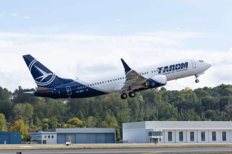 TAROM receives first Boeing 737 MAX for fleet renewal TAROM receives first Boeing 737 MAX for fleet renewal
