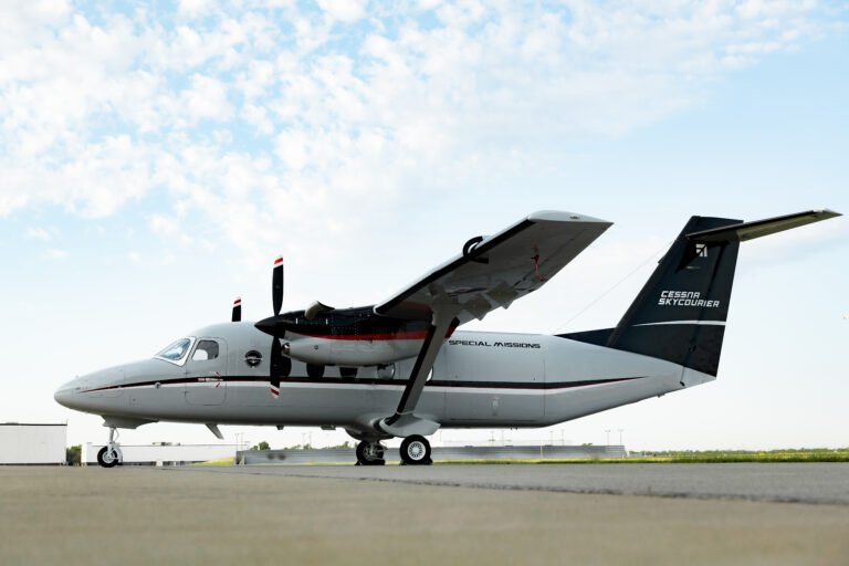 Textron, Merlin Unveil Autonomous SkyCourier UX Concept Aircraft Textron Aviation Merlin Labs autonomous Cessna SkyCourier UX for military logistics