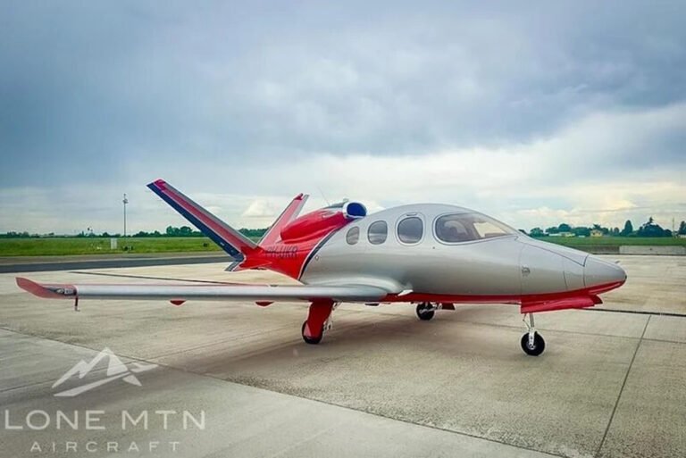 2020 Cirrus SF50 G2 Vision Jet [Credit: Lone Mountain Aircraft]