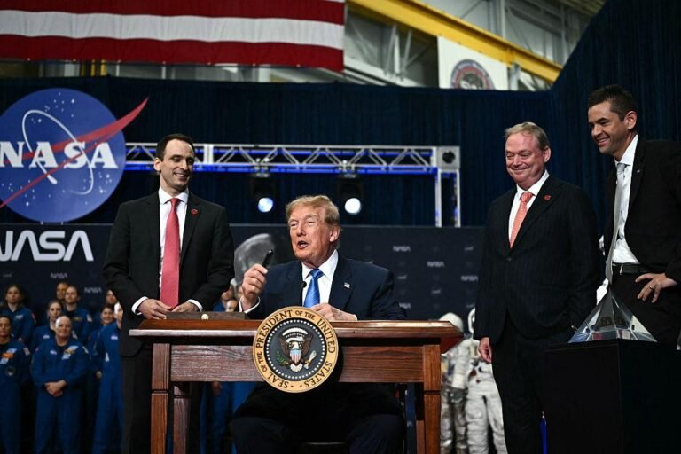 Trump launches plan for NASA-led US Space Academy Trump launches plan for NASA-led US Space Academy