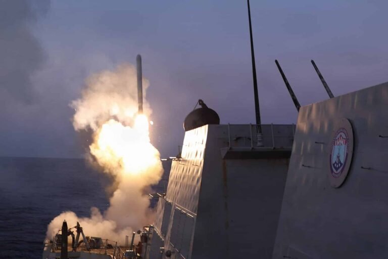 U.S. Navy Accelerates Tomahawk Production Citing ‘Current International Conflict’ USS Thomas Hudner Tomahawk Epic Fury