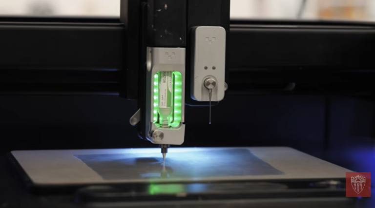 USC Team 3D Prints Custom MRI Sensors for Infants in Under 10 Minutes USC Team 3D Prints Custom MRI Sensors. Photo via USC.