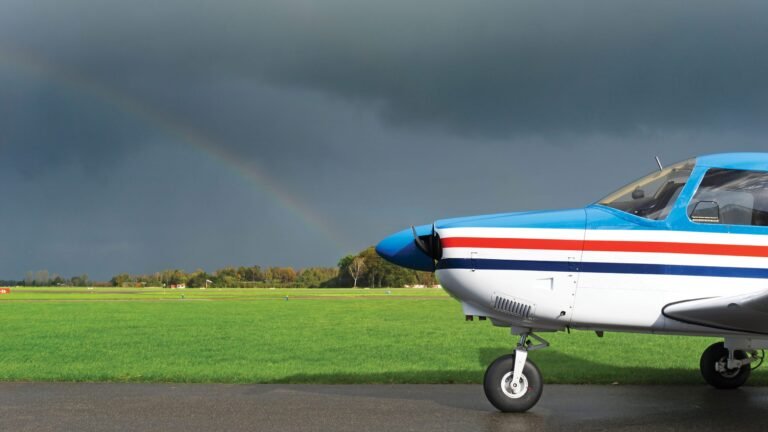 MVFR turning to IFR is serious business, so learning to read a weather report and understanding trends is critical for pilot safety. [Credit: FLYING Archive]