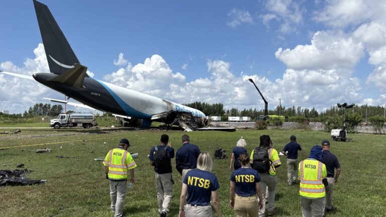 ‘Utter devastation’ from Amazon cargo jet crash, NTSB chief says ‘Utter devastation’ from Amazon cargo jet crash, NTSB chief says