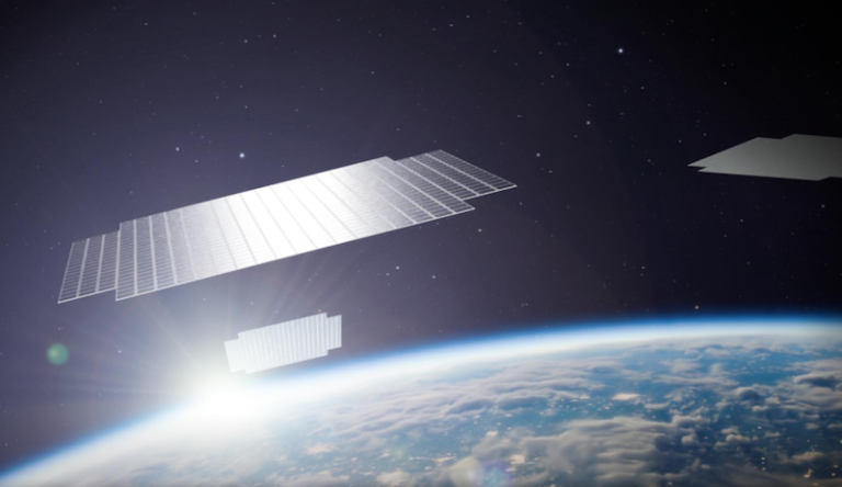 AST SpaceMobile Outlines Plans For Initial Service In First Markets satellite over earth