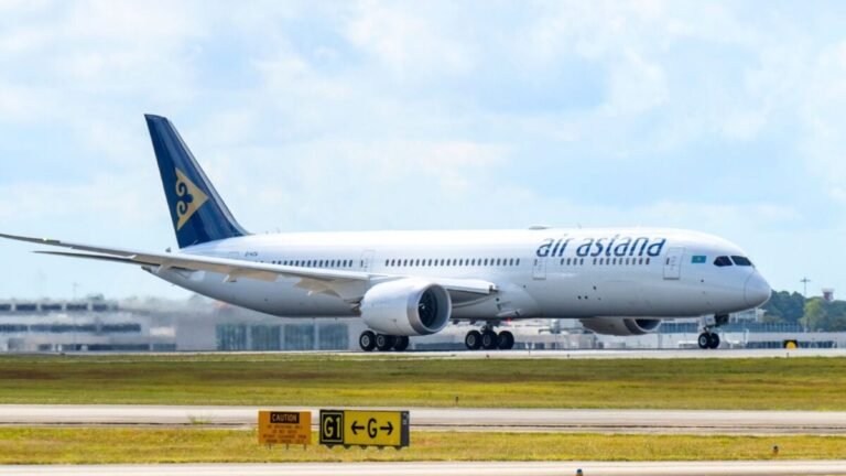 Air Astana’s first Boeing 787-9 completes maiden flight test Air Astana’s first Boeing 787-9 completes maiden flight test