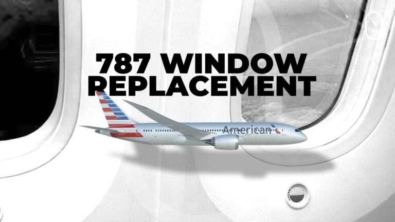 American Airlines To Reportedly Replace Windows On Older Boeing 787 Dreamliners American Airlines To Reportedly Replace Windows On Older Boeing 787 Dreamliners