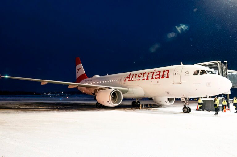 Austrian Airlines flight diverts after bomb threat Austrian Airlines in Rovaniemi_(c)Simo Vilhunen